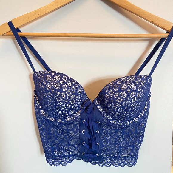 Victoria's Secret Padded Demi Corset Bra - Picture 1 of 3